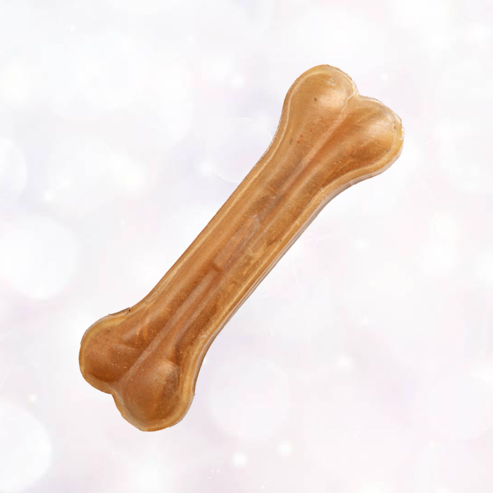 Teeth Cleaning Dog Chew Bone - Mordedor para mascotas de 5 pulgadas,