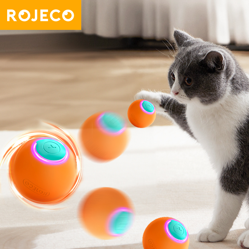 ROJECO pelota de rebote intera - Automatic Moving Dog Ball reseña y precio