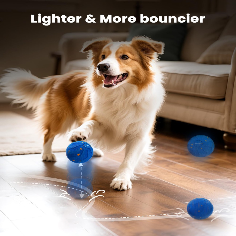 Pelota inteligente para perros - Automatic Moving Dog Ball reseña y precio