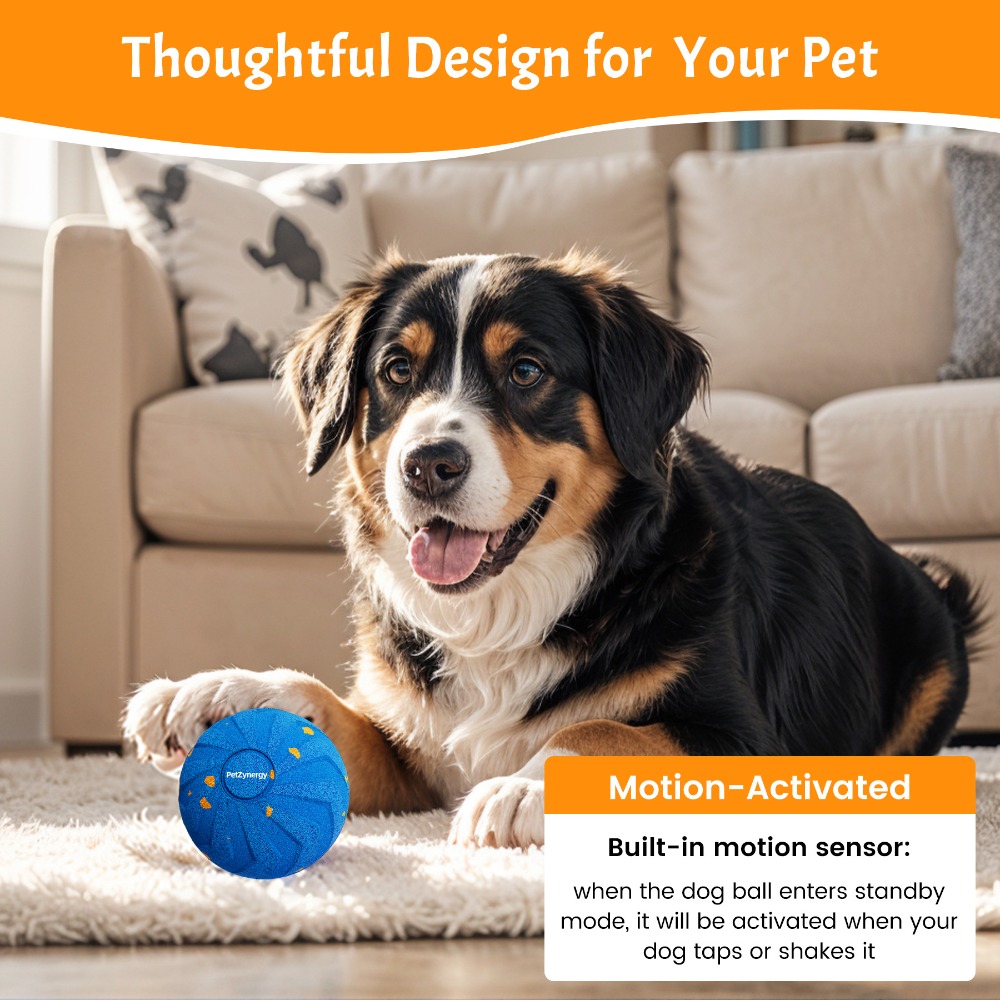 Pelota inteligente para perros - Automatic Moving Dog Ball reseña y precio