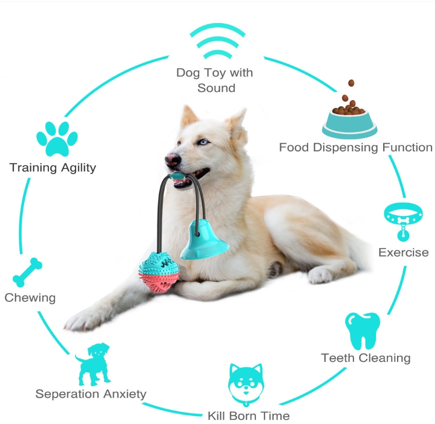 Juguetes para masticar para pe - Rubber Treat Dispensing Dog Toy reseña y precio
