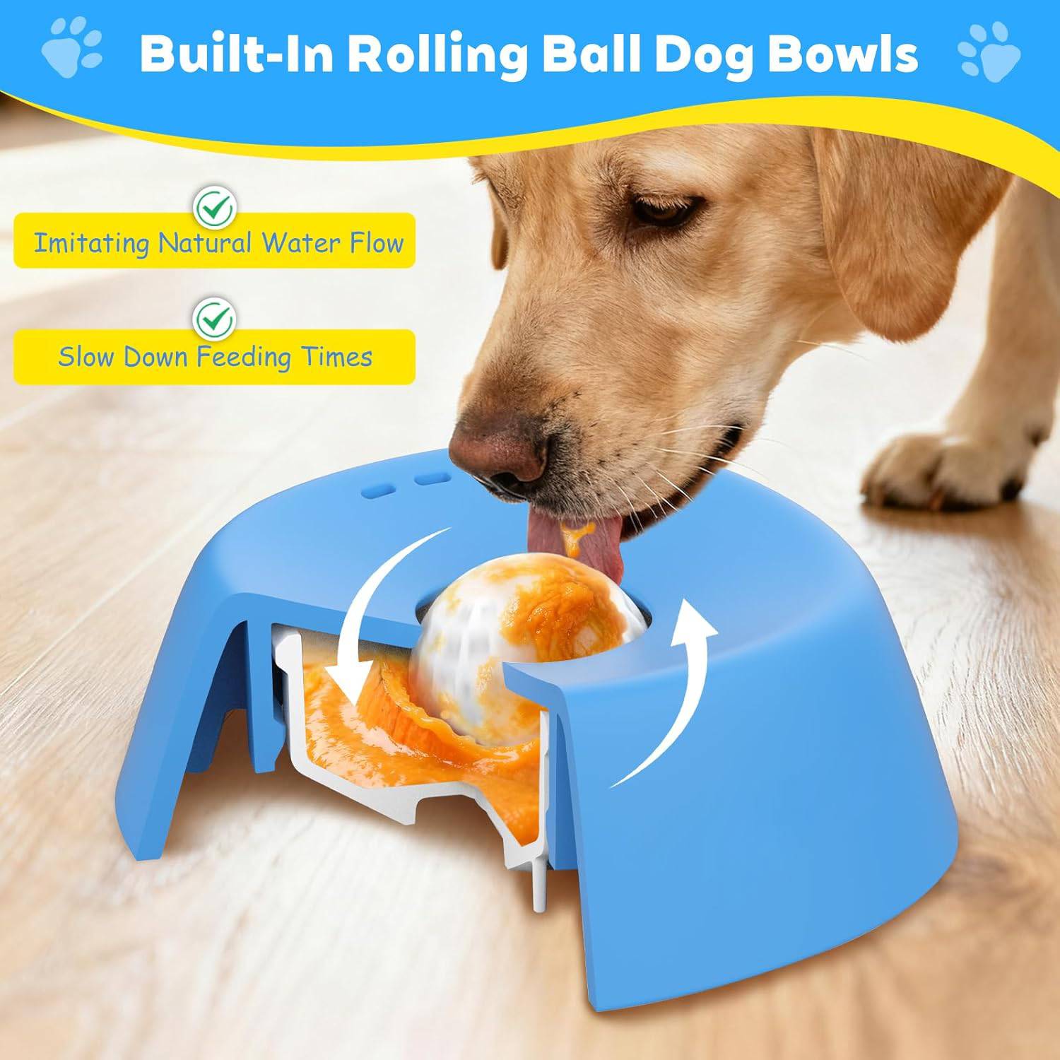 Accesorios para alimentación d - Dog Puzzle Feeder Toy reseña y precio