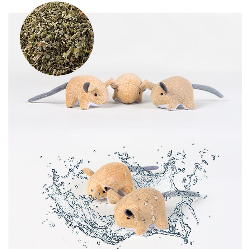 Juguetes de Felpa con Catnip p - Catnip Interactive Plush Mouse reseña y precio