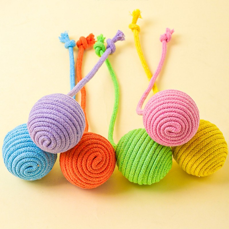 Juguete para gatos, pelota de  - Interactive Squeaky Plush Dog Toy reseña y precio