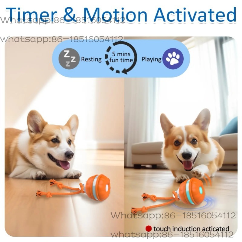 Juguetes Inteligentes para Per - Automatic Moving Dog Ball reseña y precio