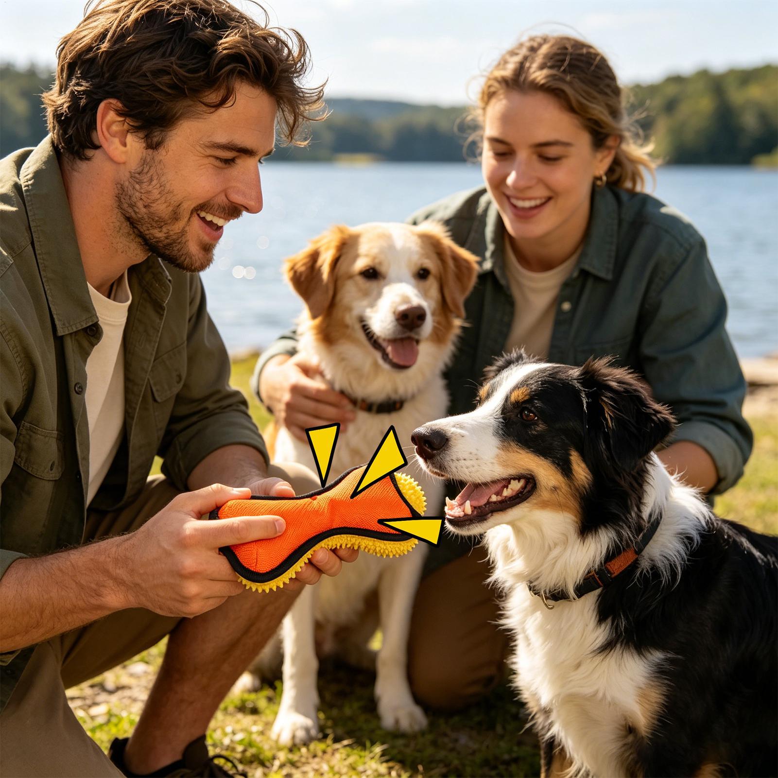 Hueso para masticar para perro - Teeth Cleaning Dog Chew Bone reseña y precio