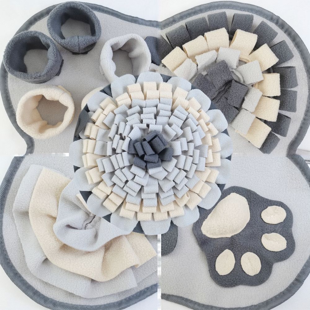 Alfombra olfativa con forma de - Dog Puzzle Feeder Toy reseña y precio